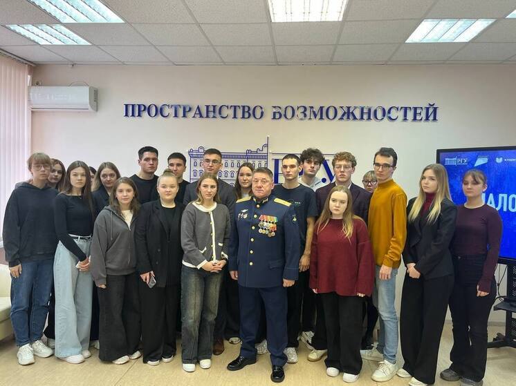Участник проекта «Герои62» Олег Сидоров выступил с лекцией в РГУ им. Есенина
