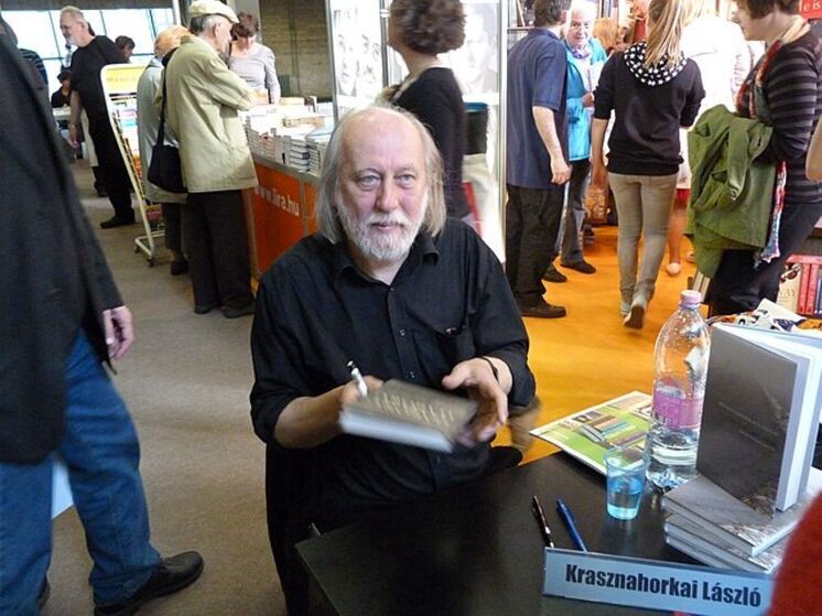 László Krasznahorkai, Hungarian author and Nobel Prize laureate