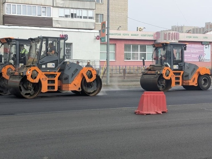 Ремонт на улице Антонова в Пензе выходит на завершающий этап
