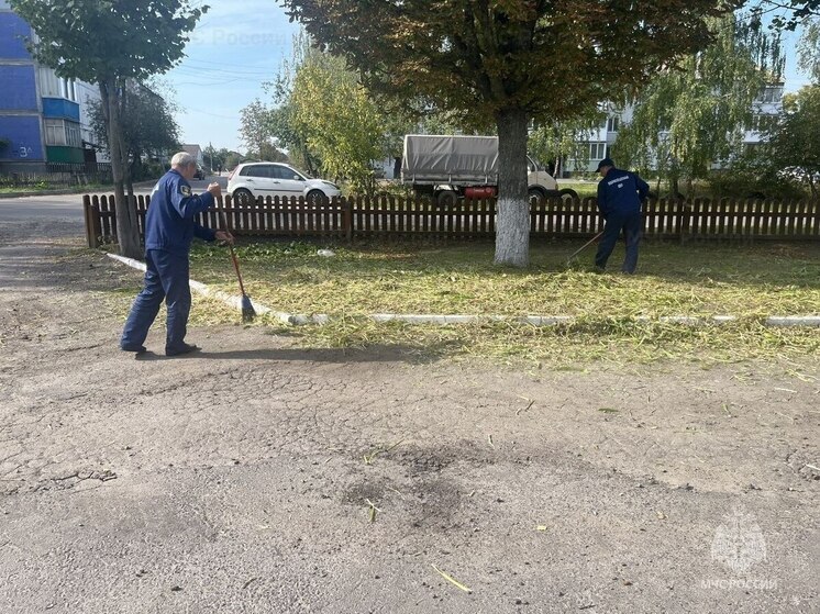 В Брянской области проходит месячник «Сухая трава»