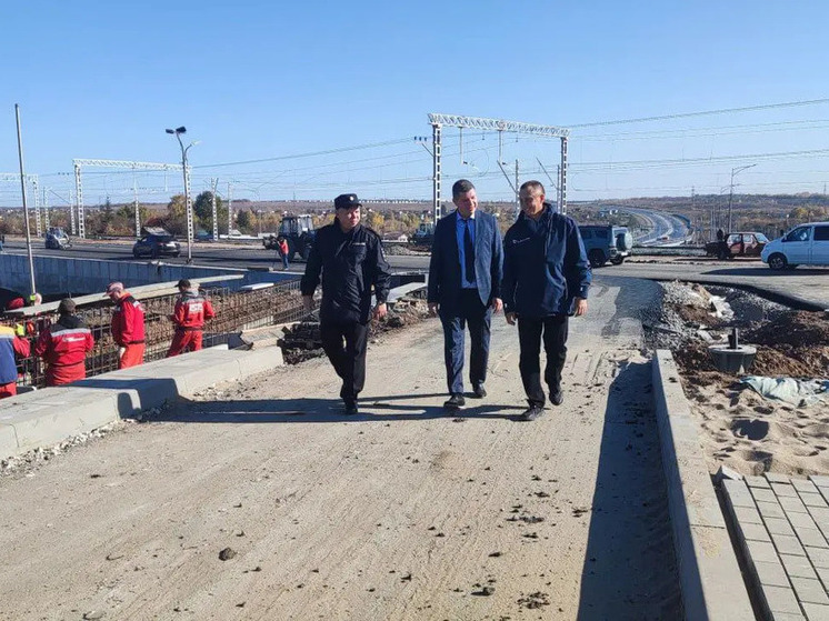 Появились новые фото строящейся автомагистрали «Центральная» в Самаре
