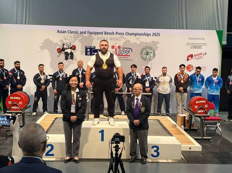 Тульские спортсмены завоевали золото и серебро на чемпионате Азии по пауэрлифтингу