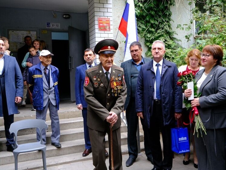 Почетный гражданин Астрахани отметил 100-летний юбилей