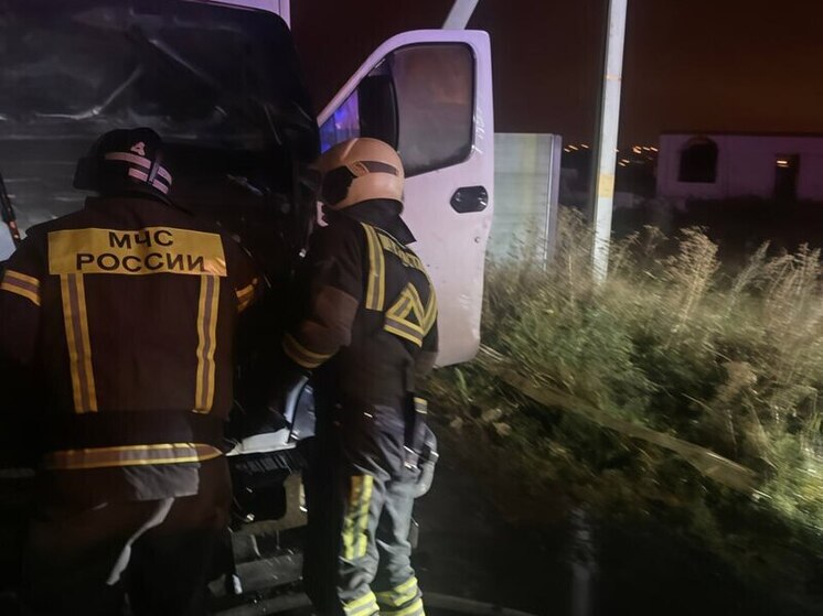 В Новосадовом из-за неисправности электрооборудования загорелась «Газель»
