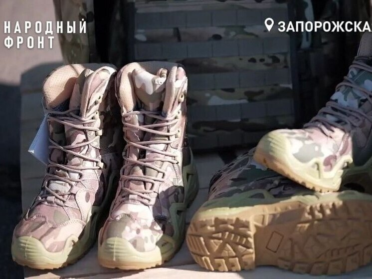 Народный фронт передал гуманитарную помощь защитникам Запорожья
