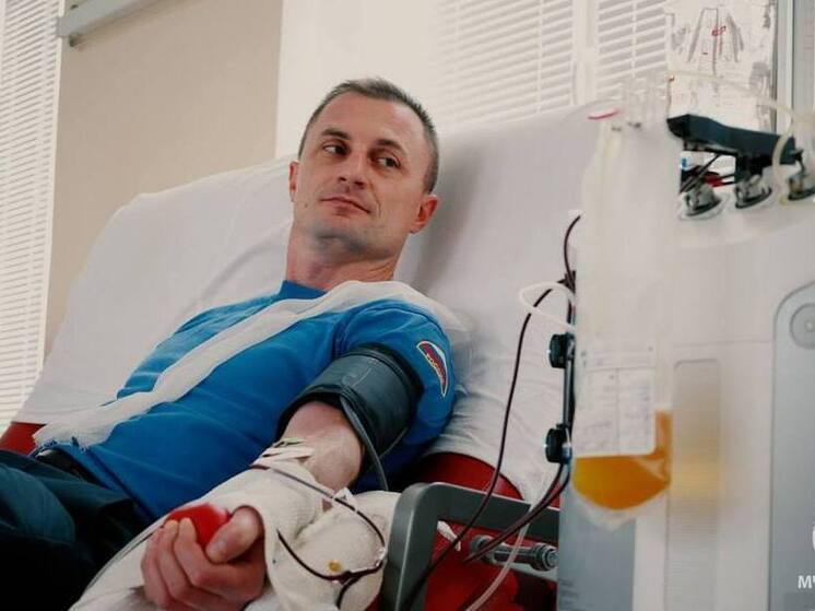 Спасатели МЧС ЛНР пополнили донорский фонд Республики