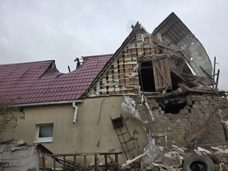 Сальдо: беспилотник ВСУ разрушил дом, где проживала семья с детьми