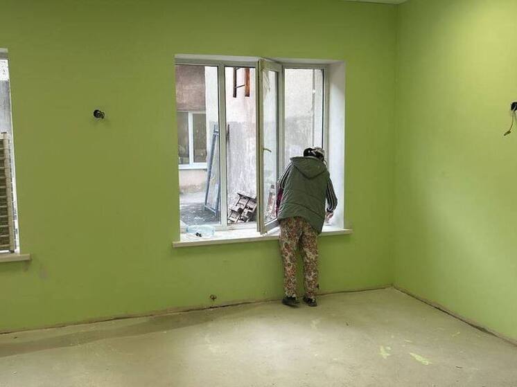 Во Владикавказе завершается капитальный ремонт детского сада № 99