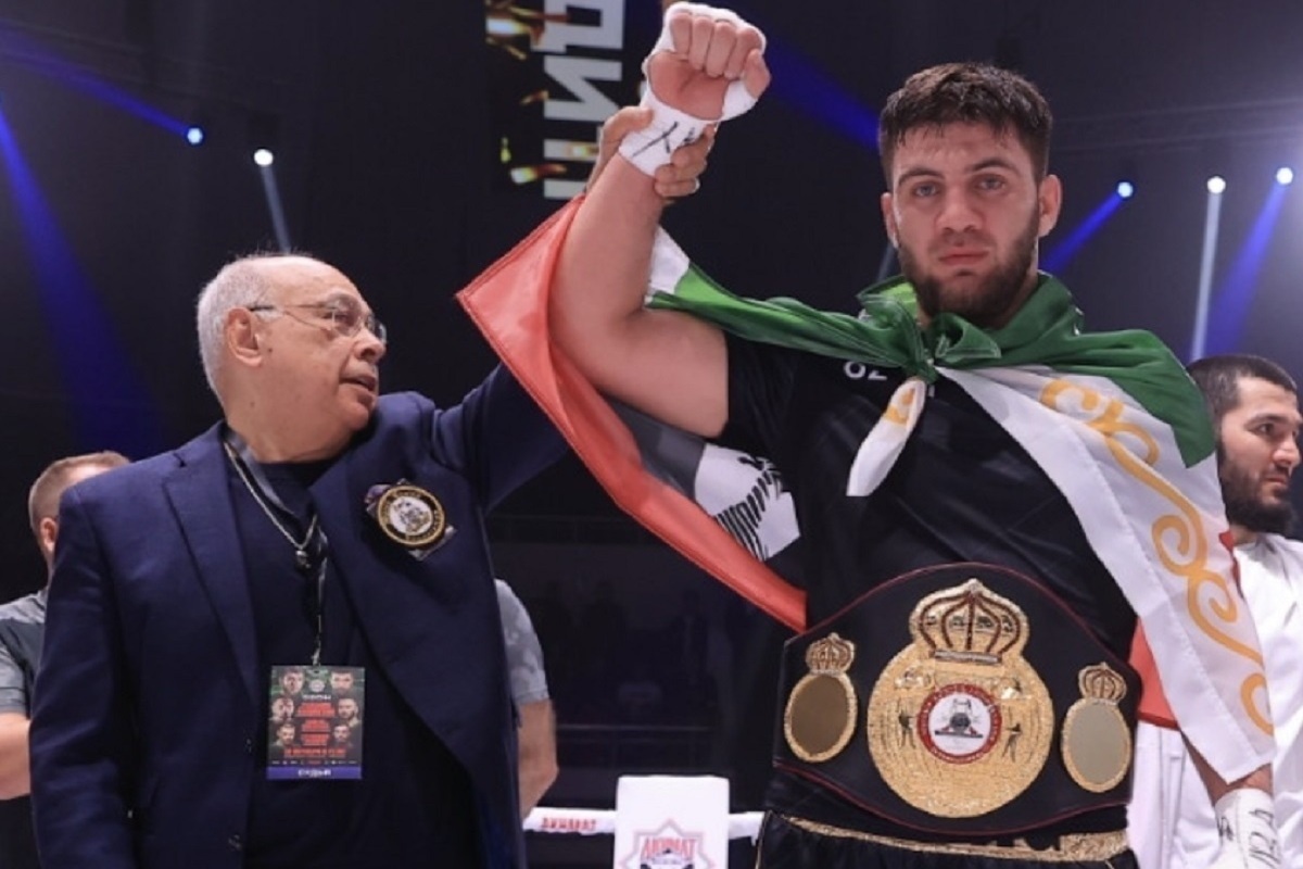 Умар Саламов завоевал пояс WBA International в Грозном