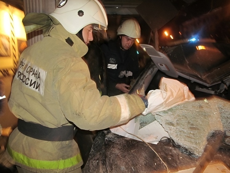 В Воронеже перевернулась «Лада Калина» есть пострадавший