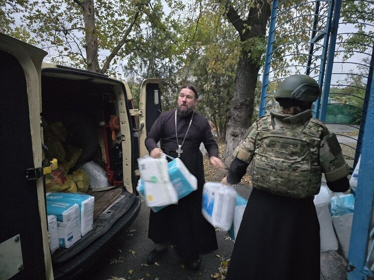 Крымское духовенство привезло очередной гуманитарный груз в Херсонскую область