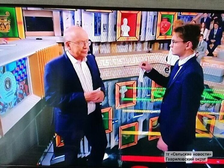 Тамбовский гений покоряет эфир Первого канала