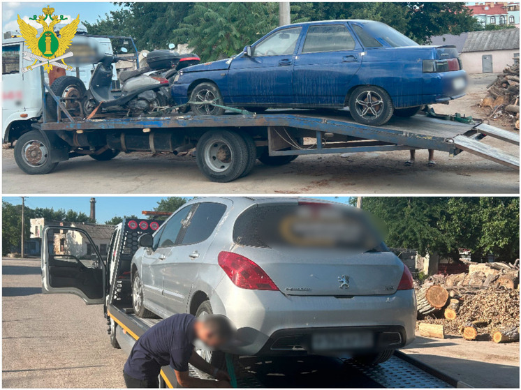 Семь евпаторийцев лишись своих автомобилей и мопедов за повторную пьяную езду
