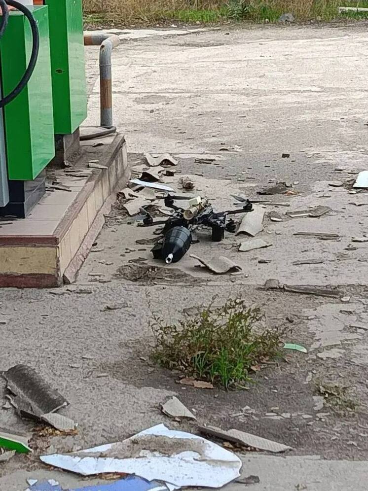 Сегодня в Таврийске упал беспилотник ВСУ с неразорвавшимся боезарядом