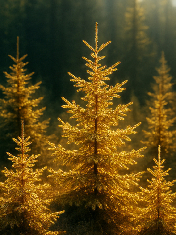 Учёные из Университета Оулу в Финляндии обнаружили запасы золота в хвое елей