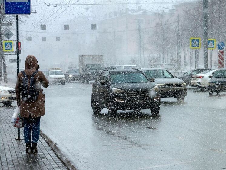 Мокрый снег будет идти в понедельник на Южном Урале