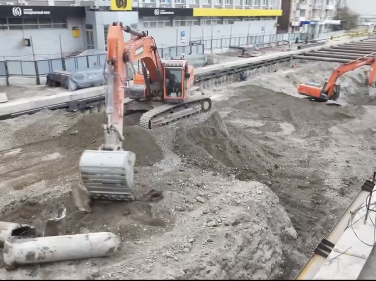 В Красноярске начат демонтаж тоннелепроходческих щитов метро