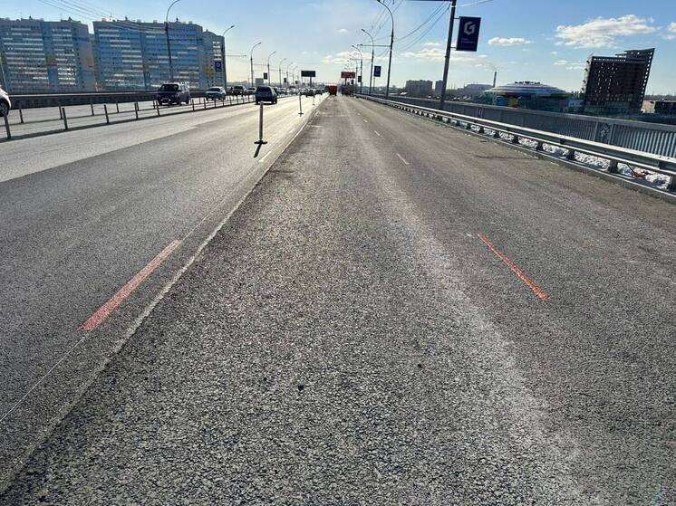 Движение по всем полосам Димитровского моста в Новосибирске могут открыть на неделе