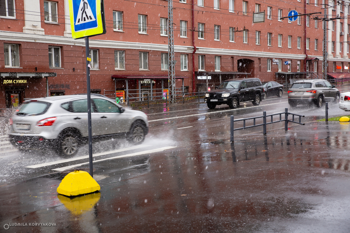 Карельских автомобилистов предупредили о неблагоприятных погодных условиях