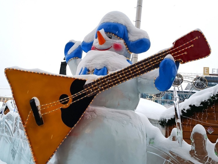 Ледовый городок в Екатеринбурге украсят в рок-стиле