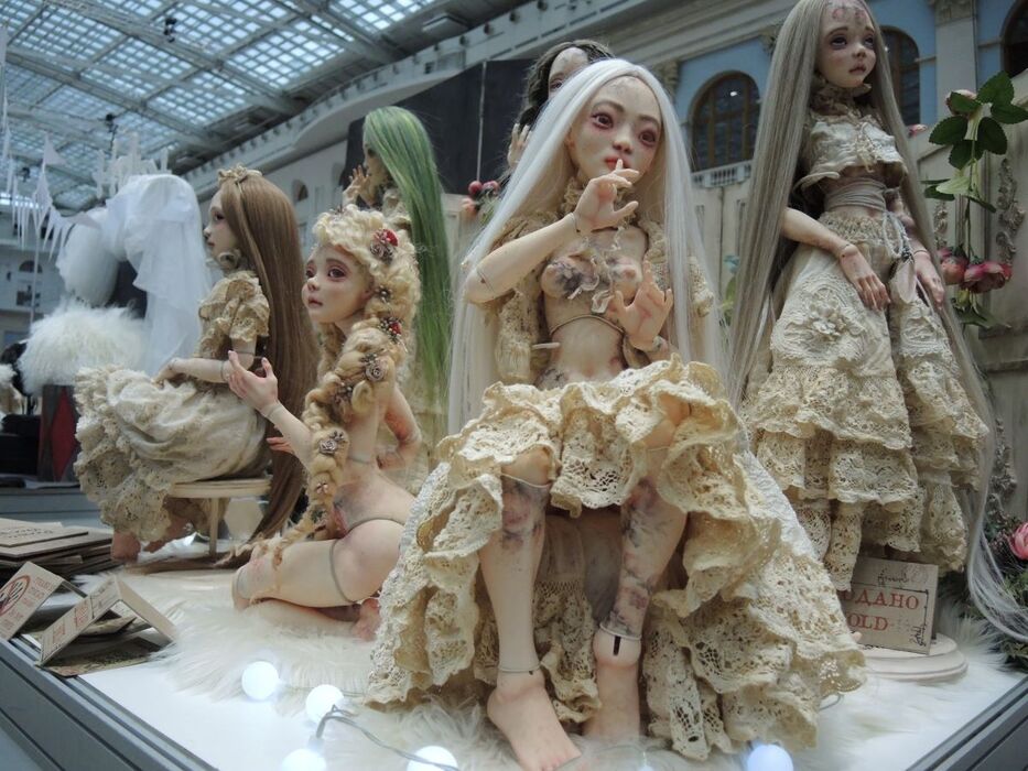 Куклы как скульптуры
