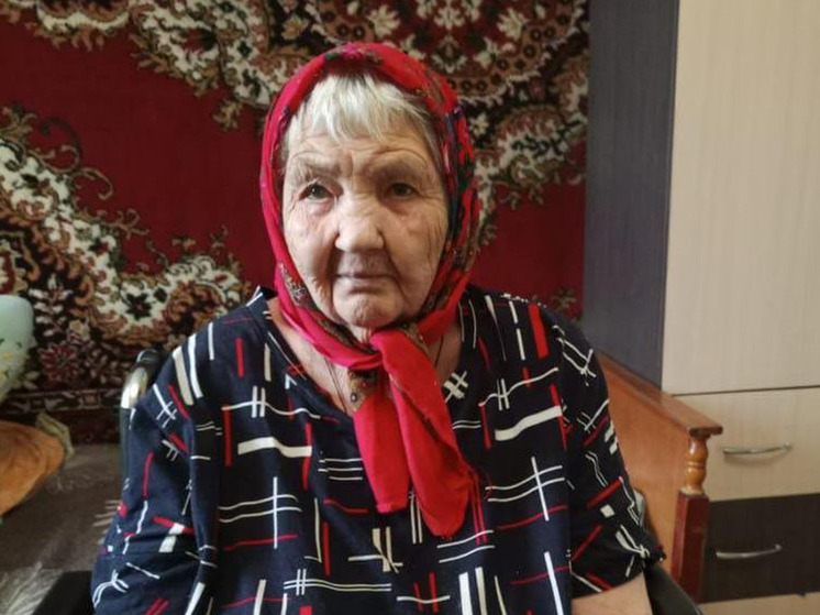В Черногорске поздравили с 95-летием труженицу тыла Марию Бабичеву