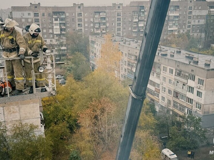 Семь квартир получили сильные повреждения при взрыве газа в алчевской многоэтажке