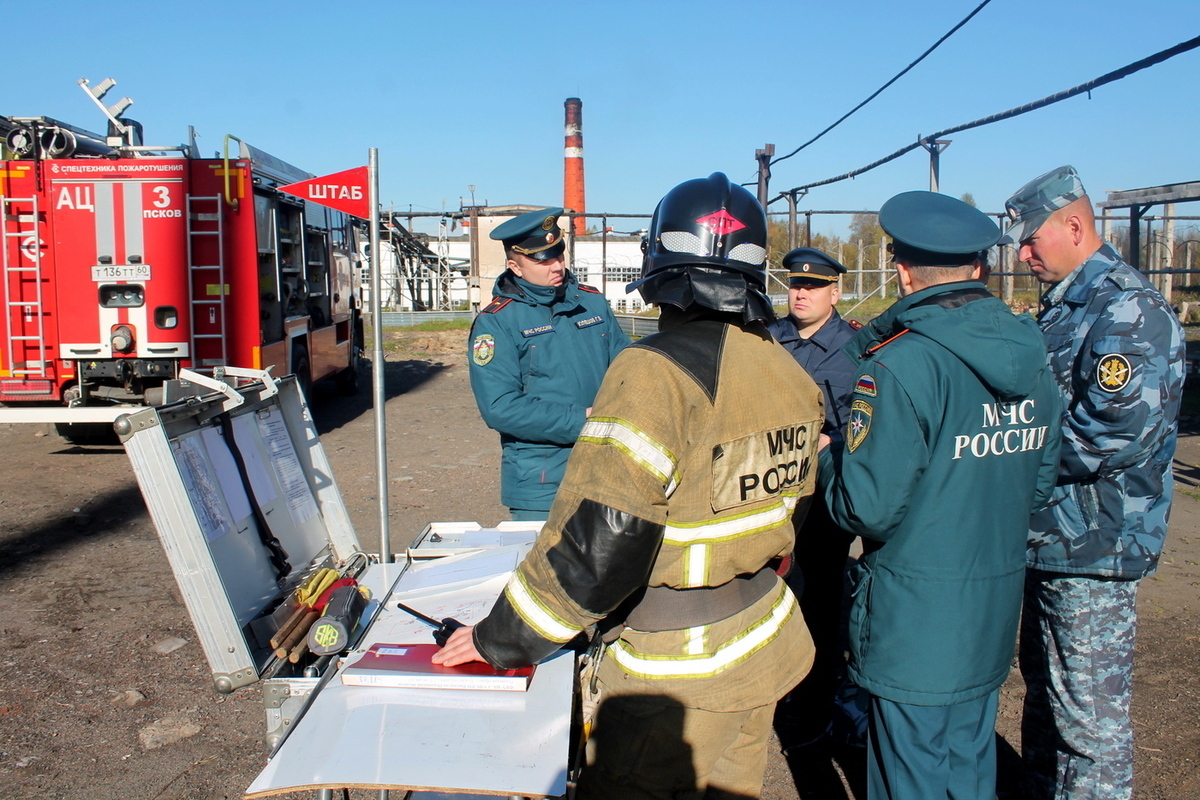 Успешные межведомственные учения по пожарной тактике проведены на базе ИК-4