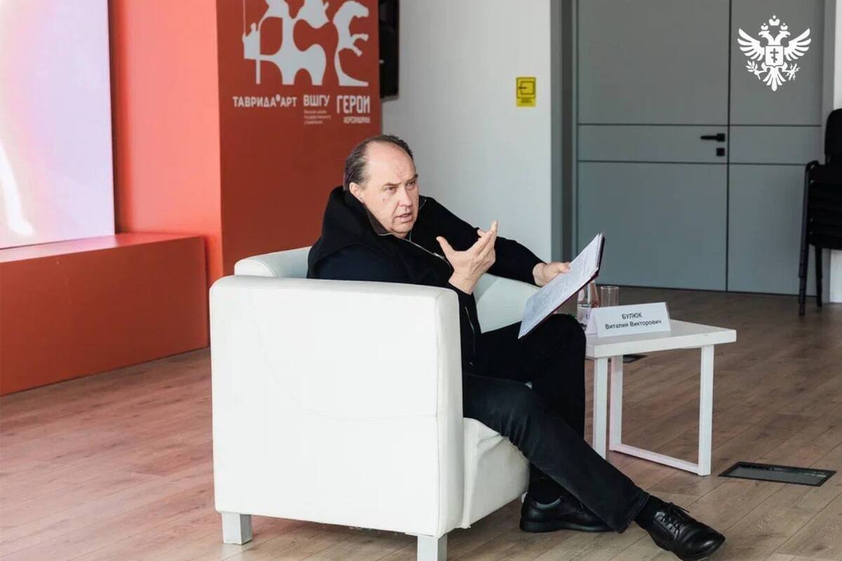 Виталий Булюк провёл лекцию по основам госуправления для «Героев Херсонщины»