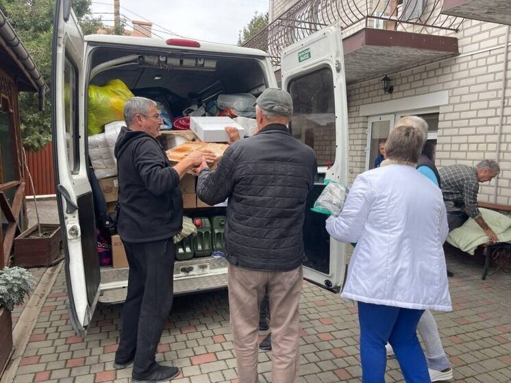 Волонтеры из Новороссийска доставили гуманитарную помощь в Херсонскую область