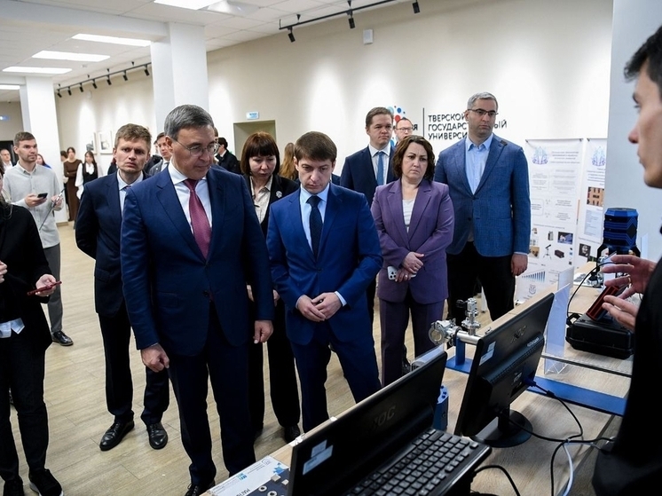 Федеральный министр встретился с молодыми учеными Тверской области
