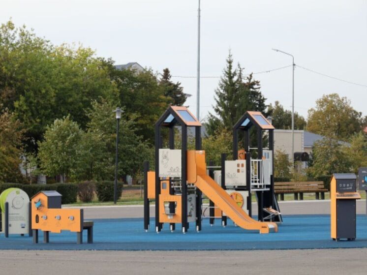 В Шебекинском округе появились новые игровая и спортивная площадки