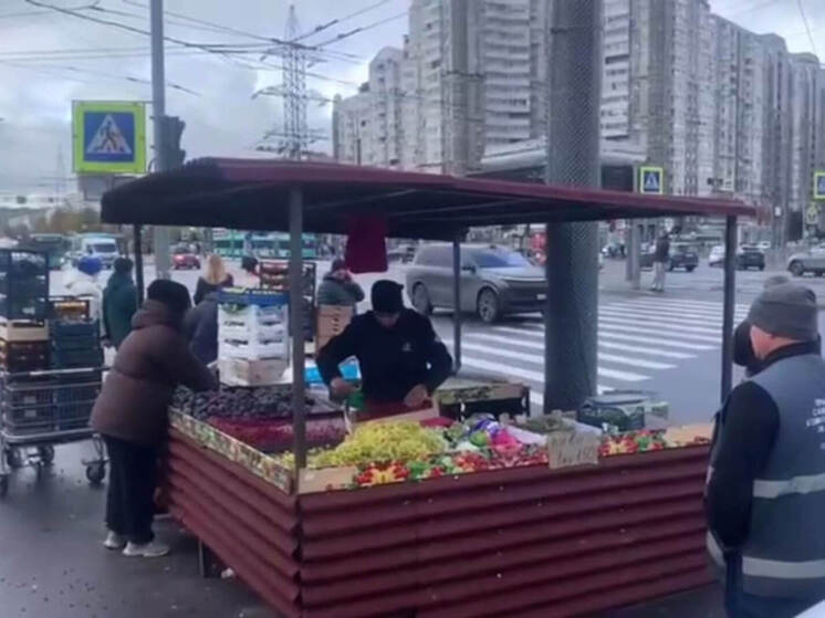 Овощной ларек у «Пионерской» демонтировали из-за нарушения договора