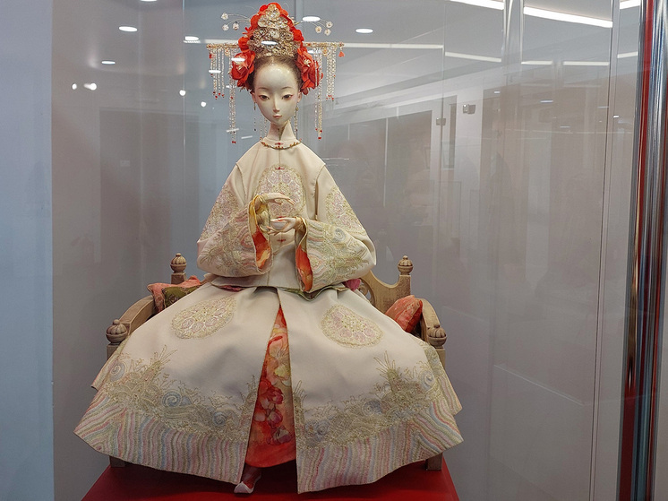 Dashi Namdakov`s `Tea Party` doll