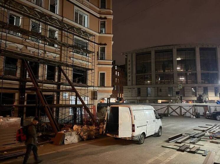 Жителей обрушенного дома на Большой Зелениной заселят обратно в 2026 году