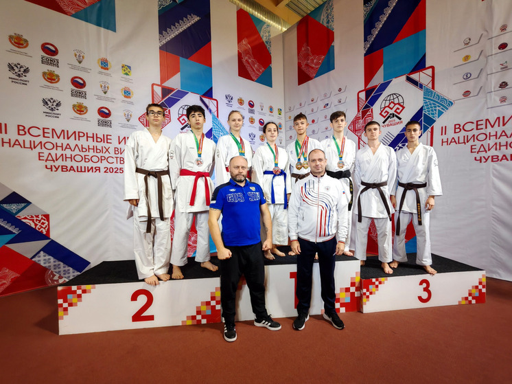 Орловские каратисты привезли 8 медалей с Чемпионата Мира