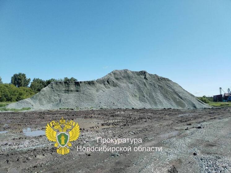 Организацию оштрафовали на 10 тысяч за порчу земли в районе Новосибирской области