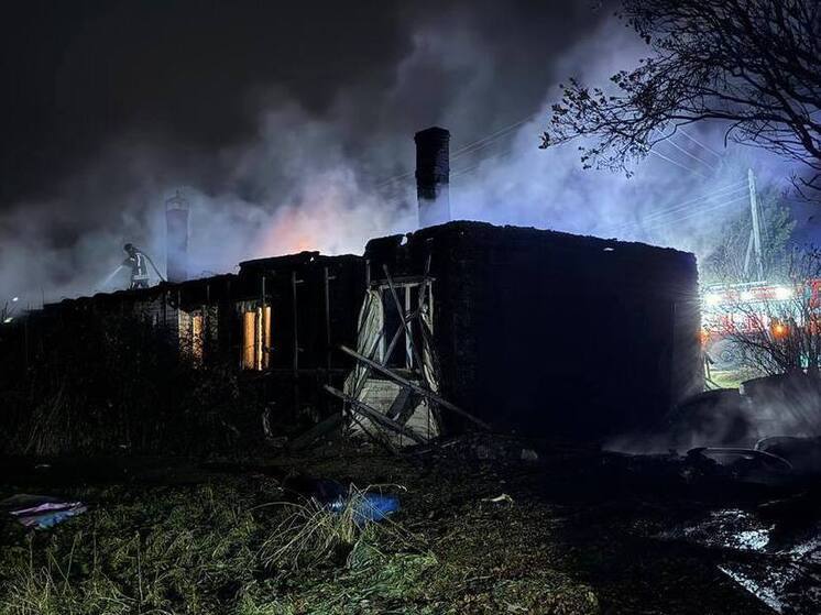В Емельяновском районе при пожаре погибли женщина и трёхлетний ребёнок