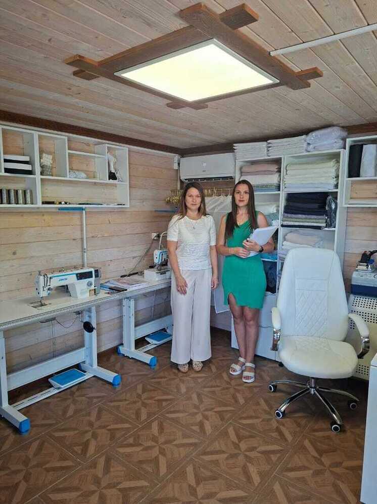 Соцконтракт помог жительнице Новоалександровска открыть швейную мастерскую