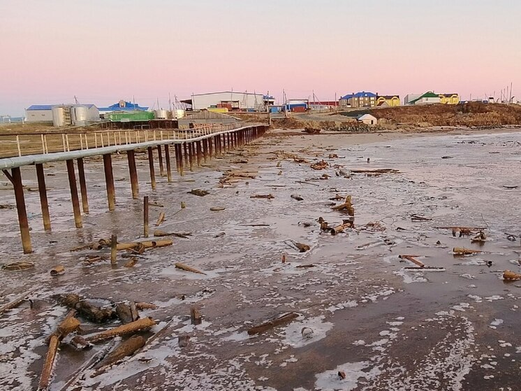 Временные проблемы с питьевой водой в Ямальском районе создал отлив в Обской губе