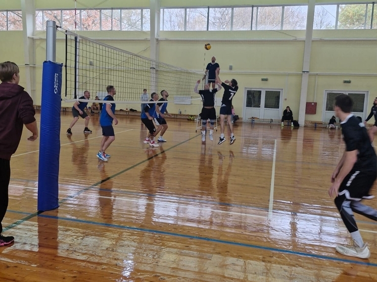Сильные команды встретились на турнире по волейболу в Серпухове