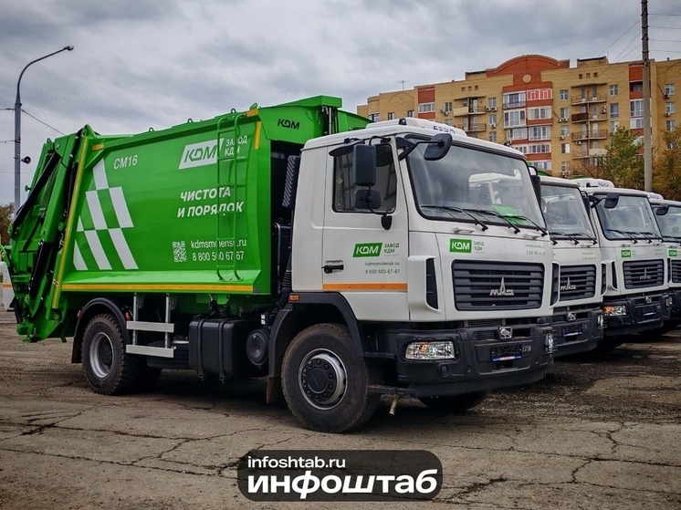 Новый флот чистоты прибыл в Астрахань: «ЭкоЦентр» выпустит на улицы 14 единиц современной техники