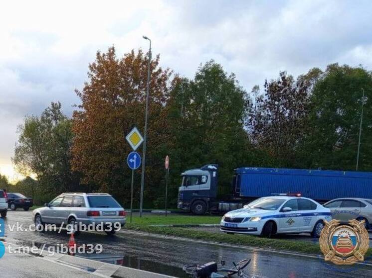 В Черняховске водитель сбил 72-летнего велосипедиста
