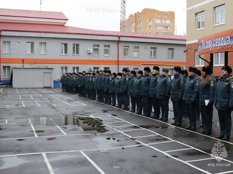 Сотрудники тульского УМЧС готовы к переходу на зимнюю форму