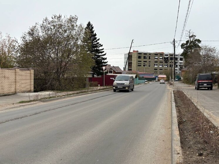 В Улан-Удэ завершается ремонт дорог возле будущего Центра креативных индустрий