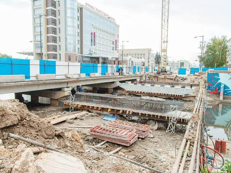 В конце неделе липчане смогут проверить прочность студёновского моста