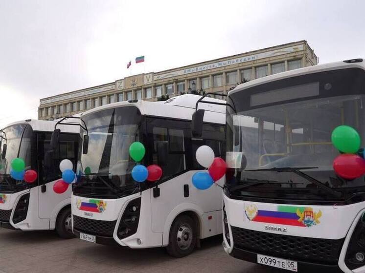 Махачкала получит еще 84 новых автобуса