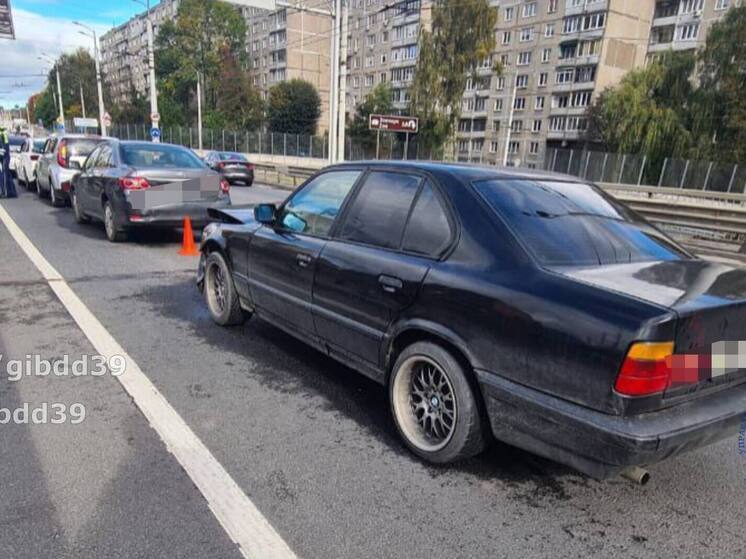 В Калининграде произошло массовое ДТП