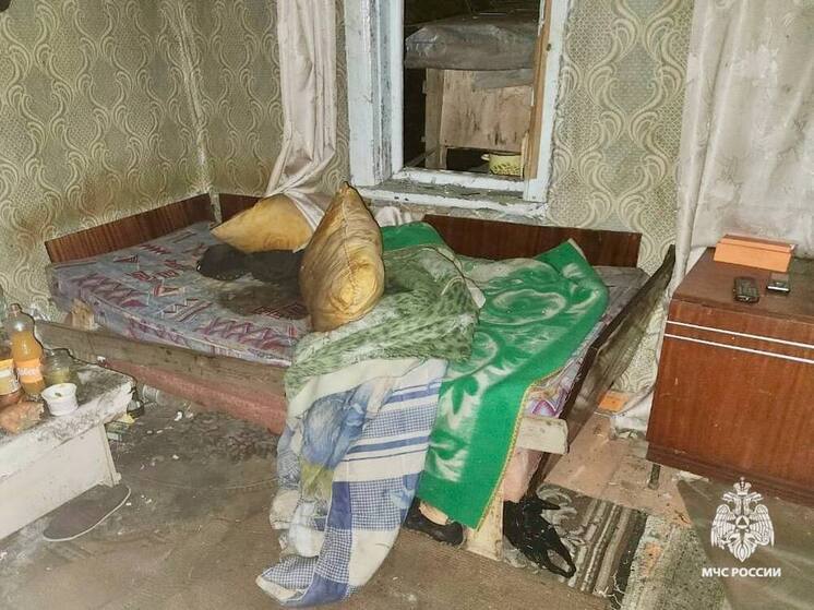 В Ставрополе мужчина пострадал при пожаре в заброшенном доме на Чапаевском проезде