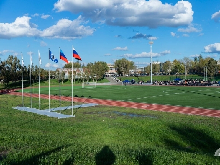 Вход на восстановленный стадион Луганского госуниверситета имени Даля будет свободный